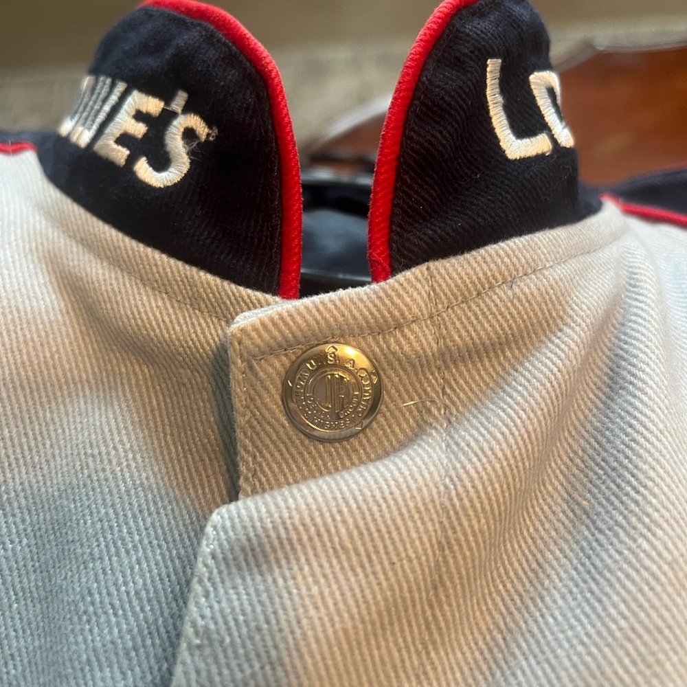 NASCAR Chase Authentics Gray And Black Jacket with Red and White Logo Trim XL - Picture 10 of 14